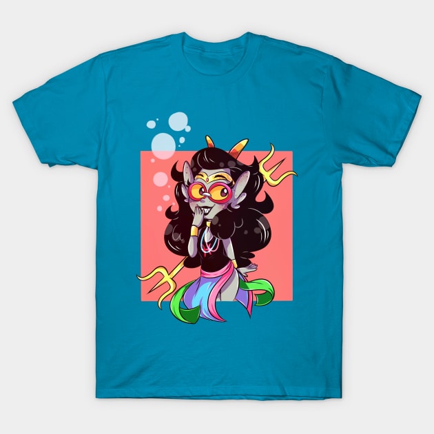 Homestuck-Feferi T-Shirt by Midnight_rabbit